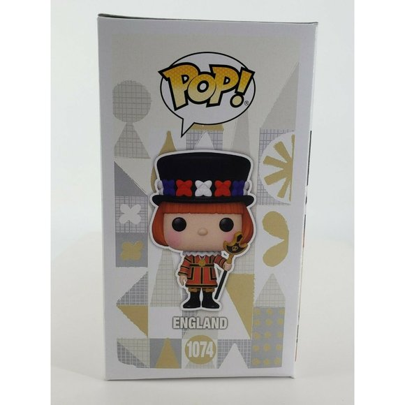Funko 1074 ENGLAND Disney It's a Small World Pop NEW Unopened - Picture 4 of 10